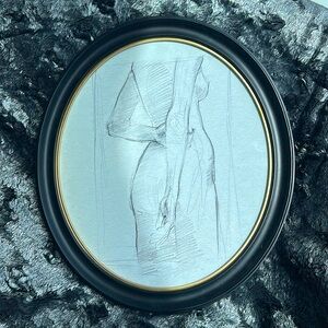 Minimalist Silhouette Wall Art - Framed